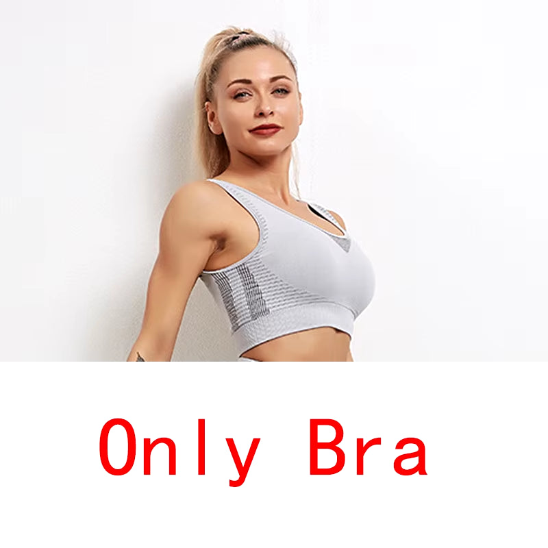 2021 New Gym Set Workout Clothes for Women Sports Bra and Leggings Suit Sports Wear Female Seamless Athletic Yoga Sets plus Size