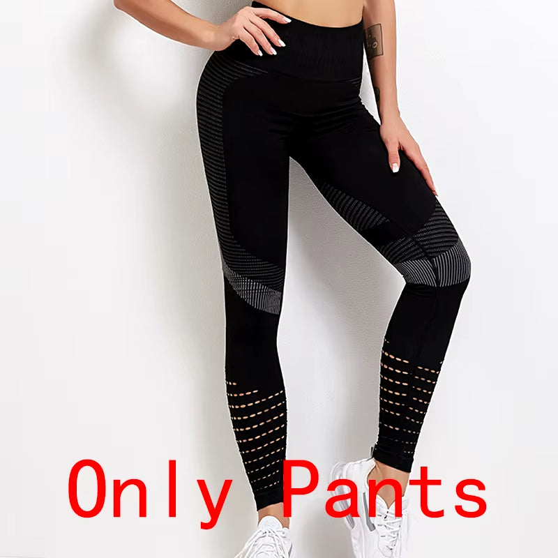 2021 New Gym Set Workout Clothes for Women Sports Bra and Leggings Suit Sports Wear Female Seamless Athletic Yoga Sets plus Size